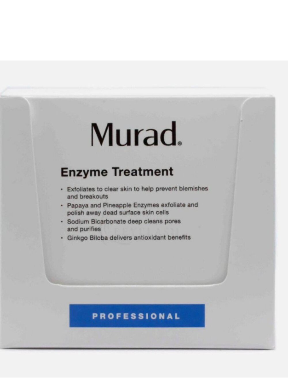 MURAD ENZYME TREATMENT PROFESSIONAL GEL POWDER box of 25 PACKS BRAND NEW GENUINE